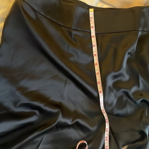 Anne Klein black high rise wide leg pants sz 14 - Picture 10 of 11